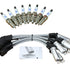 Dragon Fire Performance Tune Up Set Complete With Iridium Spark Plugs and 13" Spark Plug Wires For 2014-2021 Cadillac Chevy & GMC 5.3L 6.2L 6.6L V8