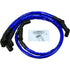 Dragon Fire Performance Sport Series Blue Direct Fit Fiberglass Sleeved 13mm Low Ohm Spark Plug Wire Set For 2017-2020 Harley Davidson Touring Trike Models