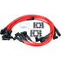 Dragon Fire ULTRA LOW 150 Ohm per/ft. Race Series SBC BBC High Performance 10.2mm Ignition Spark Plug Wire Set For HEI 283 305 307 327 350 383 396 400 427 454