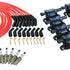Dragon Fire Performance Custom Fit Tune Up Set Coils Iridium Spark Plugs & Universal LS Ceramic Plug Wires For 2014-2021 Cadillac Chevy & GMC 5.3L 6.2L 6.6L V8 Kit-1426
