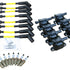 New Dragon Fire Performance Tune Up Set Ignition Coils Iridium Spark Plugs and 9.5" Spark Plug Wires For 2014-2021 Cadillac Chevy and GMC 5.3L 6.2L 6.6L V8 Kit-1345