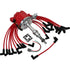 Dragon Fire Performance Complete Tune Up Set HEI Ignition Distributor and Plug Wires For 1969-1974 Ford Mercury 5.8L Windsor V8