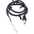 ABS Anti-Lock Brake Wheel Speed Sensor Compatible with Chevrolet Chevy Buick Cadillac Pontiac and Saturn Front Rear Wire Harness 2000-2016
