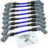 Dragon Fire Performance Street Series Blue Direct Fit 8mm Low Ohm Spark Plug Wire Set For 1997-2019 Chevrolet Cadillac Pontiac LS 5.3L 5.7L 6.0L 6.2L 7.0L V8