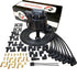 Dragon Fire Performance Black Out Kit All In One HEI Ignition Distributor and 135° Spark Plug Wire Set Compatible With Ford 221 255 260 289 302 302W V8