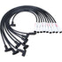 Dragon Fire High Performance Extreme Heat Ceramic HEI Spark Plug Wire Set For all Chevy Chevrolet SBC BBC 350 383 400 454 V8 90 to Straight Boots
