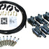 Dragon Fire Performance Custom Fit Tune Up Set Coils Iridium Spark Plugs & Universal LS Ceramic Plug Wires For 2014-2021 Cadillac Chevy & GMC 5.3L 6.2L 6.6L V8 Kit-1437