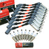 New Dragon Fire Performance Tune Up Set Complete With Iridium Spark Plugs and 8.5" Spark Plug Wires For 2014-2021 Cadillac Chevy and GMC 5.3L 6.2L 6.6L V8 Kit-1287