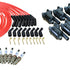 Dragon Fire Performance Custom Fit Tune Up Set Coils Iridium Spark Plugs & Universal LS Ceramic Plug Wires For 2014-2021 Cadillac Chevy & GMC 5.3L 6.2L 6.6L V8 Kit-1395