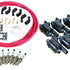 Dragon Fire Performance Custom Fit Tune Up Set Coils Iridium Spark Plugs & Universal LS Ceramic Plug Wires For 2014-2021 Cadillac Chevy & GMC 5.3L 6.2L 6.6L V8 Kit-1362