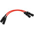 Dragon Fire Performance Street Series Direct Fit 8mm Low Ohm Spark Plug Wire Set For 2012-2020 Polaris Sportsman 850 1000 Replaces OEM 4013327 4013328