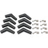 Dragon Fire Performance Direct Fit 135 / 45 Degree Silicone Spark Plug Wire Boot IGN 1A Smart Coil Conversion Kit For All 8mm 8.5mm Plug Wires