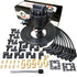 Dragon Fire Performance Black Out Kit All In One HEI Ignition Distributor and 135° Ceramic Spark Plug Wire Set Compatible with Dodge 273 318 340 360 LA Engines V8