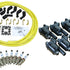 Dragon Fire Performance Custom Fit Tune Up Set Coils Iridium Spark Plugs & Universal LS Ceramic Plug Wires For 2014-2021 Cadillac Chevy & GMC 5.3L 6.2L 6.6L V8 Kit-1365