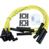 Dragon Fire Retro Race Series Transparent Yellow Spark Plug Wire Set For 1964-1978 Mopar Dodge 273 318 340 360