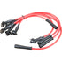 Dragon Fire Performance Street Series Direct Fit 8mm Low Ohm Spark Plug Wire Set For 1993-1994 Toyota Tercel 1.5L I4 Replaces 90919-22329