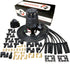 Dragon Fire Performance Pro Series Ready To Run Ignition Distributor Coil and 180° Spark Plug Wire Set For Pontiac 326 350 389 400 421 428 455 V8