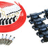 Dragon Fire Performance Custom Fit Tune Up Set Coils Iridium Spark Plugs & Universal LS Ceramic Plug Wires For 2014-2021 Cadillac Chevy & GMC 5.3L 6.2L 6.6L V8 Kit-1441