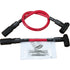 Dragon Fire Performance 8.5mm Transparent TRANSLUCENT RED Plug Wire Set for 1999-2017 HARLEY DYNA MODELS
