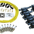 Dragon Fire Performance Custom Fit Tune Up Set Coils Iridium Spark Plugs & Universal LS Ceramic Plug Wires For 2014-2021 Cadillac Chevy & GMC 5.3L 6.2L 6.6L V8 Kit-1384