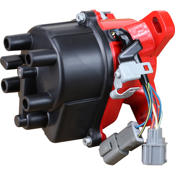 Dragon Fire High-Performance Electronic Ignition Distributor - Fits Ford 5.0L V8 (1985-1991) - D27AA-DF Steel Gear 10 thumbnail image