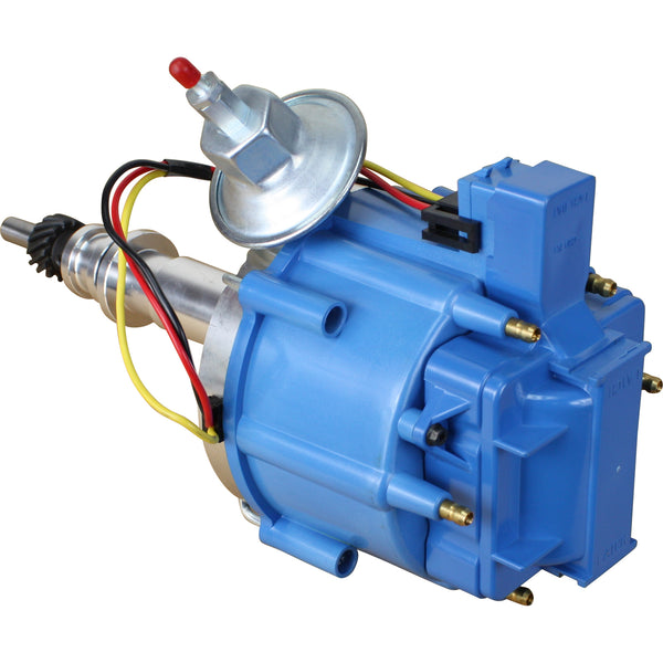 Dragon Fire High-Performance Electronic Ignition Distributor - Fits Ford 5.0L V8 (1985-1991) - D27AA-DF Steel Gear