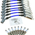 New Dragon Fire Performance Tune Up Set Complete With Iridium Spark Plugs and 10.5" Spark Plug Wires For 2014-2021 Cadillac Chevy and GMC 5.3L 6.2L 6.6L V8 Kit-1302