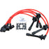 DRAGON FIRE PERFORMANCE 8.5mm Ignition Spark Plug Wire Set For All 1992-2002 Acura Honda Integra Civic B-Series V-Tech All 1.6L 1.8L B16 B17 B18 B20 JDM Replaces HE64