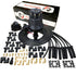 Dragon Fire Performance Pro Series Ready To Run Ignition Distributor Coil & 180° Spark Plug Wire Set For SBC BBC 262-283 302-350 383 396 400 402 427 454