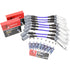 DRAGON FIRE PERFORMANCE Ignition Tune Up Kit 8.5mm Blue Spark Plug Wire Set & Iridium Spark Plugs Compatible with GM LS LSX LS1 LS2 LS3 LS6 LS7 1999-2017