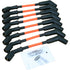 Dragon Fire Performance Street Series Orange 8.5mm Low Ohm Spark Plug Wire Set For 1997-2019 Chevrolet Cadillac Pontiac LS 5.3L 5.7L 6.0L 6.2L 7.0L V8