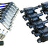 New Dragon Fire Performance Tune Up Set Ignition Coils Iridium Spark Plugs and 8.5" Spark Plug Wires For 2014-2021 Cadillac Chevy and GMC 5.3L 6.2L 6.6L V8 Kit-1274