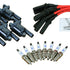 New Dragon Fire Performance Tune Up Set Ignition Coils Iridium Spark Plugs and 13" Spark Plug Wires For 2014-2021 Cadillac Chevy and GMC 5.3L 6.2L 6.6L V8