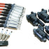 Dragon Fire Performance Tune Up Set With Ignition Coils Iridium Spark Plugs & 10.5" Fiberglass Sleeved Wires For 2014-2021 Cadillac Chevy GMC 5.3L 6.2L 6.6L V8  Kit-1308