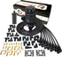 Dragon Fire Performance Pro Series Ready To Run Ignition Distributor Coil and 135° Spark Plug Wire Set For Chevy 327 350 427 454 With Tach Drive V8