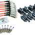 New Dragon Fire Performance Tune Up Set Ignition Coils Iridium Spark Plugs and 10.5" Spark Plug Wires For 2014-2021 Cadillac Chevy and GMC 5.3L 6.2L 6.6L V8  Kit-1314
