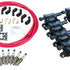 Dragon Fire Performance Custom Fit Tune Up Set Coils Iridium Spark Plugs & Universal LS Ceramic Plug Wires For 2014-2021 Cadillac Chevy & GMC 5.3L 6.2L 6.6L V8  Kit-1363