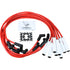Dragon Fire HIGH HEAT Ceramic 500 Ohm per/ft. Street Series High Performance 8mm HEI Ignition Spark Plug Wire Set For 1973-1986 GM Chevy BBC 454 7.1L