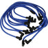 Compatible Procomp Blue Universal HEI Style 90 Degree Boot Spark Plug Wires for Chevrolet SBC BBC Inline Engines