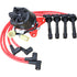 Dragon Fire Performance Complete Tune Up Set Ignition Distributor and Plug Wires For 1988-1991 Honda JDM B Series B16A OBDO 1.5L 1.6L I4