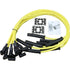 Dragon Fire Retro Race Series Transparent Yellow Spark Plug Wire Set For 1962-1974 Ford FE 290-428 351C 351M 400M 429 460