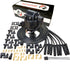 Dragon Fire Performance Black Out Kit All In One HEI Ignition Distributor and 180° Spark Plug Wire Set Compatible With Dodge 273 318 340 360 LA Engines V8
