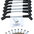 Dragon Fire Performance Tune Up Set Complete With Iridium Spark Plugs and 9.5" Spark Plug Wires For 2014-2021 Cadillac Chevy & GMC 5.3L 6.2L 6.6L V8
