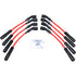 Dragon Fire Ceramic 8mm Spark Plug Wire Set for 98-15 GM Chevy 4.8L 5.3L 6.0L