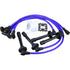 DRAGON FIRE PERFORMANCE 8.5mm Purple Ignition Spark Plug Wire Set For All 1992-2002 Acura Honda Integra Civic B-Series V-Tech All 1.6L 1.8L B16 B17 B18 B20 JDM Replaces HE64