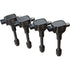 Set of 4 Premium Ignition Coil on Plug COP Pencil Pack For 2002-2006 Nissan Sentra and Altima