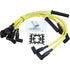 Dragon Fire Retro Race Series Transparent Yellow Spark Plug Wire Set Compatible with Chevy Inline Straight 6 1963-1986 194 230 250 292