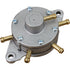 Premium Round Flush Mount Pulse Diaphram Vacuum Fuel Pump For Snowmobiles ATV Go Cart DF52-92 Triple Outlet
