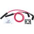 Dragon Fire Performance 8.5mm Transparent TRANSLUCENT RED Plug Wire Set for 2009-2016 Harley-Davidson Touring and Trike Models