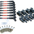 New Dragon Fire Performance Tune Up Set Ignition Coils Iridium Spark Plugs and 9.5" Spark Plug Wires For 2014-2021 Cadillac Chevy and GMC 5.3L 6.2L 6.6L V8  Kit-1347